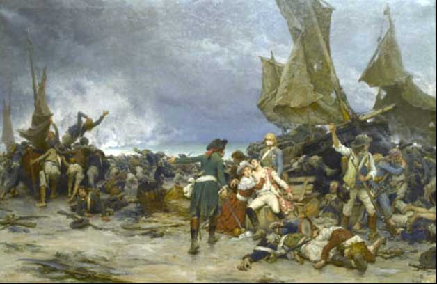 La déroute de Quiberon déroute de Quiberon